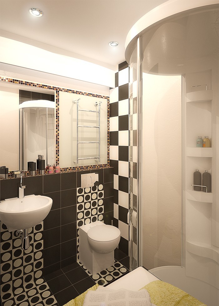 Эксклюзивный стиль плитки для ванной